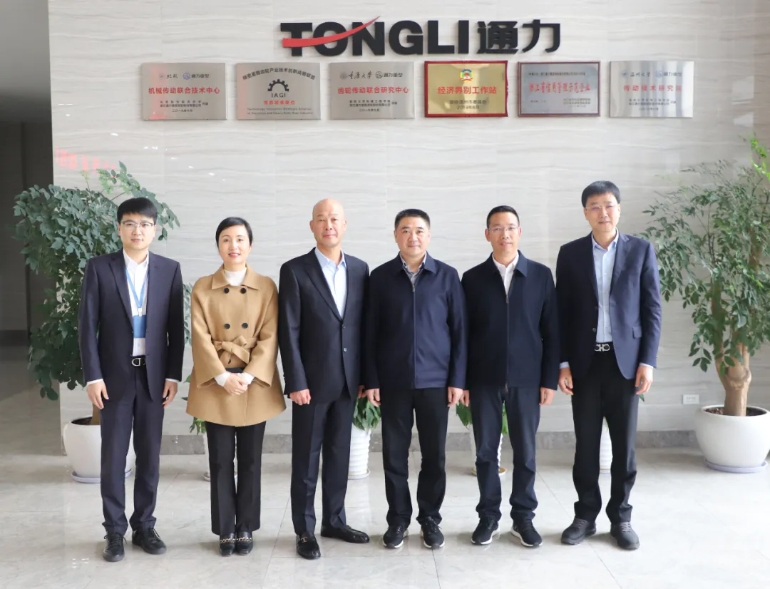 浙江省委統(tǒng)戰(zhàn)部副部長、省工商聯(lián)黨組書記徐國龍一行調(diào)研通力科技